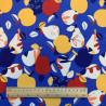 Printed Cotton NASHI Lapis Lazuli / Primary Multicolored